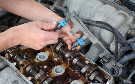 Audi Fuel Injector Check