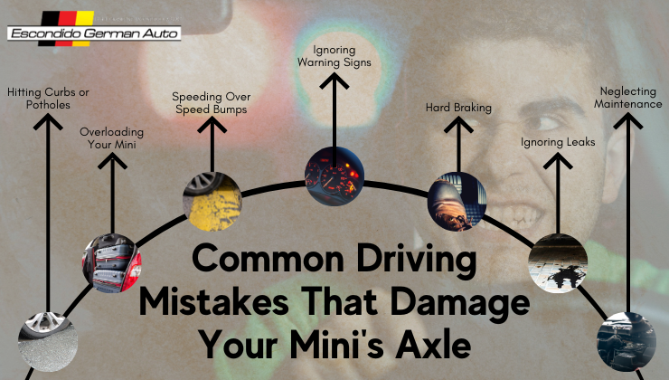 Common Driving Mistakes that Damage Your Mini's Axle
