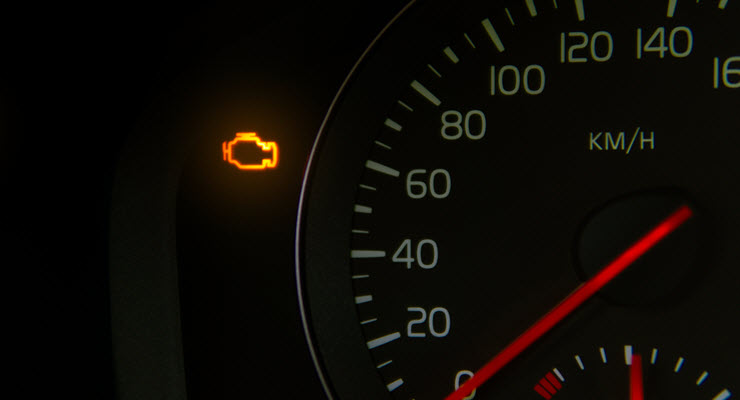 Audi Illuminated Check Engine Light