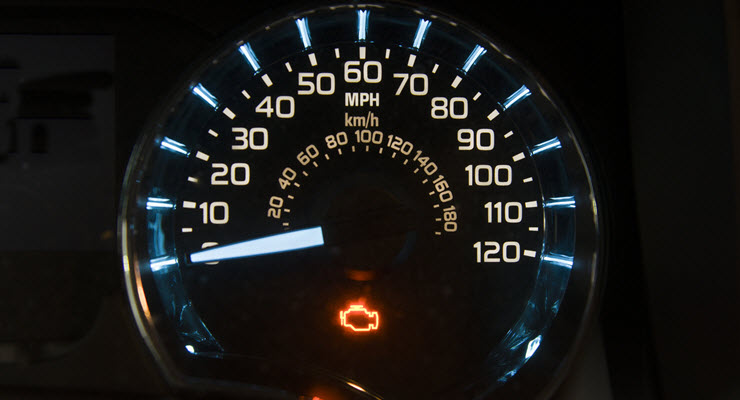 Audi Illuminated Check Engine Light