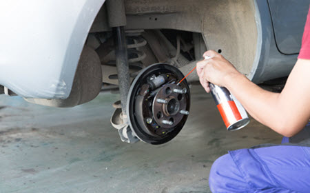 Land Rover Parking Brake Shoes Servicing