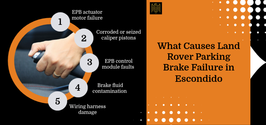 What Causes Land Rover Parking Brake Failure in Escondido